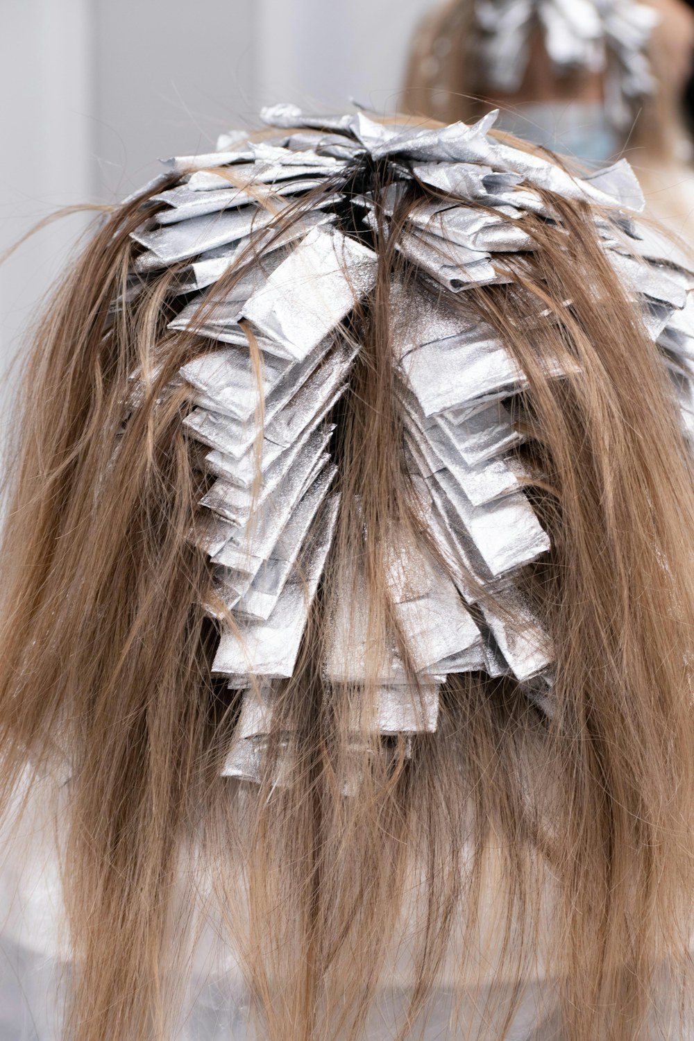 Fresh color work and textured hair finish